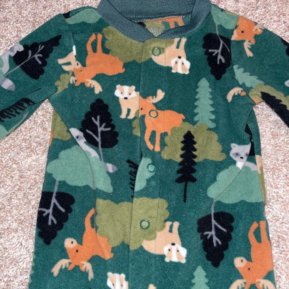 9m cozy baby pajamas, 2 pack
